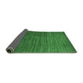 thumbnail image 2 of Ahgly Company Indoor Rectangle Abstract Emerald Green Contemporary Area Rugs, 5' x 7', 2 of 4