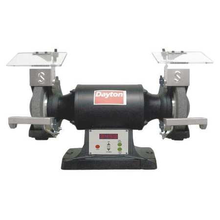 Dayton 2fdb6 Premium Bench Grinder 8 In 1 5hp Var Spd Walmart Com