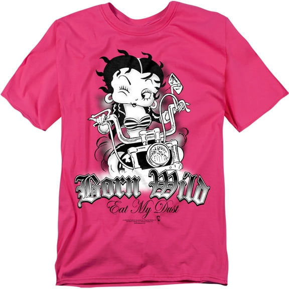 Betty Boop T-Shirt Born Wild Unisex Graphic Tee For Men & Women