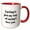 Red/White, variant on 3drose, Image of Farting Is Just My Way of Saying I Love You Quote, 11oz Mug