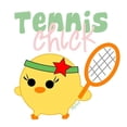 thumbnail image 2 of CafePress - Tennis Chick Mug - 11 oz Ceramic Mug - Novelty Coffee Tea Cup, 2 of 3