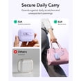 thumbnail image 2 of ESR Protective Case with Lanyard Compatible with AirPods Pro 3 (2025, USB-C), Magnetic Lid Lock & Drop Protection, Purple, 2 of 9