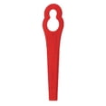 thumbnail image 2 of Cuchillas Corte Plástico para Desbrozadora Césped Repuesto () Color Rojo 100 Uds., 2 of 8