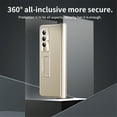 thumbnail image 6 of Tarise for Samsung Galaxy Z Fold 4 Case with Screen Protector & Kickstand & Hinge Protection & HD Camera Lens Protector, Anti-Fingerprint Anti-Scratch Luxury Case Cover for Samsung Z Fold4, Gold, 6 of 7