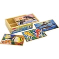 thumbnail image 2 of Melissa & Doug - Sea Life Wooden Jigsaw Puzzle In a Box, 2 of 2