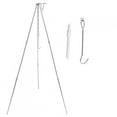 thumbnail image 1 of Cookware Accessory,Portable Outdoor Cooking Tripod Grill Tripod Hanging Grill Ultra Responsive, 1 of 8
