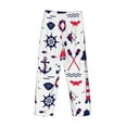 thumbnail image 5 of Balery Men'S Sailing Marine Travel Pants,Sleepwear Pants,Pajama Pants,Pj Bottoms Drawstring And Pockets-Small, 5 of 9
