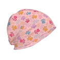 thumbnail image 3 of Gaeub Colorful Pets Paws Knit Cuffed Beanie Top Level Beanie Men Women Winter Knit Caps Soft Ski Hat, 3 of 7