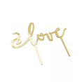 thumbnail image 1 of GOLD LOVE SCRIPT GÂTEAU EN GÂTEAU, 1 of 1