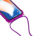 thumbnail image 4 of Funda para iPhone Xr Brillantina Líquida Divertida Reluciente y con Cristales en Movimiento Cuerpo Cruzado con Cordón Ajustable, 4 of 5