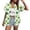 11—Green, variant on Alun St. Patrick's Day Tops Womens Irish Shamrock Button down Shirts Paddy's Day Short Sleeve Button up Blouse Tops Trendy Spring and Summer Loose Cozy Thin Blouses 11—Green XL