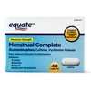 (2 pack) (2 pack) Equate Maximum Strength Menstrual Complete Caplets, 40 Count