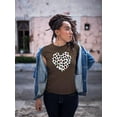 thumbnail image 2 of Colorful Heart Cheetah Print T-Shirt Women -Image by Shutterstock, Female Medium, 2 of 4