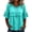 Cyan -BP28, variant on Nestiefly Womens Linen Tops Summer Casual Short Sleeve V Neck Shirts Fringe Retro Cotton Linen Blouses Raw Hem Beach Clothes 2026 Gray M