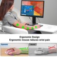 thumbnail image 3 of Ratón Jiggler KUYHRF Ergonómico Bluetooth Vertical Rosa, 3 of 7