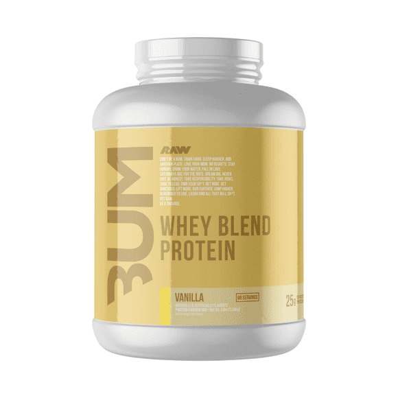 Proteína RAW CBUM WHEY BLEND PROTEIN 5 lb blanco RAW