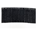thumbnail image 3 of 4 Pcs Autocollants de Remplacement Auto-Adhésifs Étanches pour Clavier d'Ordinateur Portable Blanc avec Lettrage Non Transparent Noir, 3 of 5