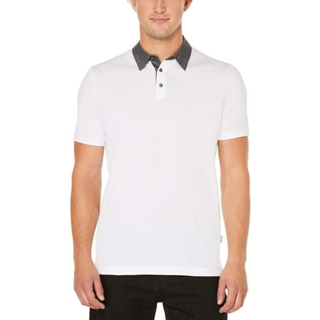 Men's Pima Chambray Polo Shirt