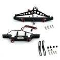 thumbnail image 1 of Front Rear Sets RC Crawler with LED Lights Aluminum Alloy Compatible with 1/10 Traxxas -4 Trx4 Axial SCX10 90046 90047 RC Car, 1 of 7