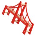 thumbnail image 4 of HOOWIFFY DIY Train Accessory for Children with Red Wood Train Scene Plaything 1Pcs, 4 of 8