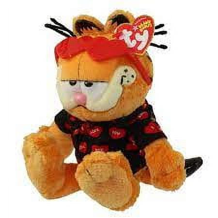 TY Beanie Babies Garfield The Cat I love You
