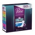 thumbnail image 4 of Poise Ultra Thin Incontinence Pads for Women, Moderate Absorbency, Long, 144ct (3 Packs of 48), 4 of 9