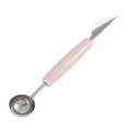 thumbnail image 1 of HBFAGFB Cuillères en Acier Inoxydable avec Poignée Confortable Polyvalentes et Faciles à Utiliser Rose, 1 of 1