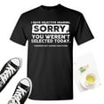 thumbnail image 2 of T-shirts pour Homme Été Décontractés Imprimés à Manches Courtes Noirs Graphiques T-Shirts d'Automne Taille TTG, 2 of 3