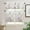 Floweryku112023, variant on Yellow Lemons Kitchen Curtains Watercolor Window Curtains Valance and Tier Set 36 Inch, Summer Fruit Rod Pocket Short Tier Curtain for Bedroom Living Room, Abstract Small Cafe Kitchen Decor