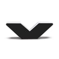 thumbnail image 3 of ORACLE Lighting Universal Illuminated LED Letter Badges - Matte Blk Surface Finish - V, 3 of 9