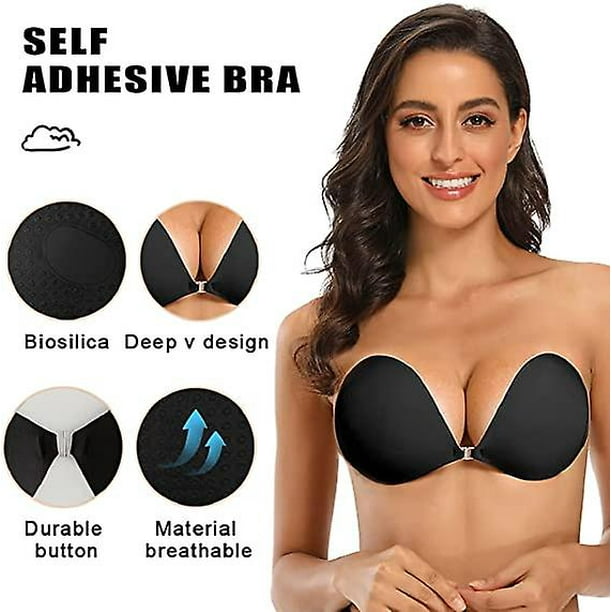 Adhesive Bra Strapless Invisible Silicone Bra For Backless Dress