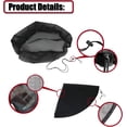 thumbnail image 3 of Rain Barrel Protection Mesh Cover, Outdoor Garden Water Collection Defender, Fine Mesh with Elastic Cord Drawstring (2PCS), 3 of 5