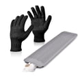 thumbnail image 2 of Guantes Térmicos para Peinar el Cabello, Guantes Profesionales de Silicona a Prueba de Calor con Pinzas para el Cabello y Peine para Rizar Varita Plancha, Tamaño Universal, 2 of 5