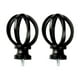 thumbnail image 1 of 2 Uds Remates de Barra de Jaula/hardware Decorativo de 5/8 Pulgadas de Diámetro Remates de Barra de Cortinas Vintage/para Baño Sala de Esta, 1 of 3