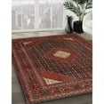 thumbnail image 2 of Ahgly Company Indoor Rectangle Traditional Saffron Red Persian Area Rugs, 5' x 8', 2 of 6