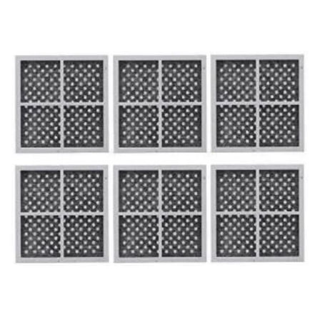 6 Pack Refrigerator Air Filter Replacement for LG LT120F, Kenmore Elite 469918, 9918, ADQ73214402, ADQ73214404, ADQ73334008