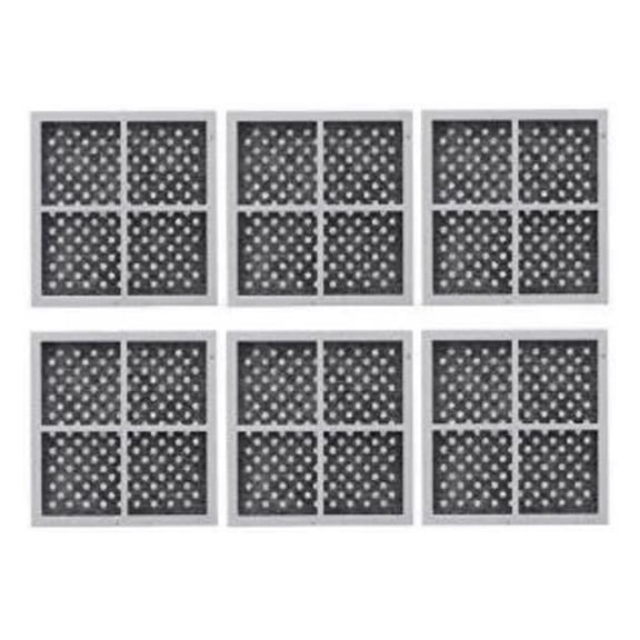 6 Pack Refrigerator Air Filter Replacement for LG LT120F, Kenmore Elite 469918, 9918, ADQ73214402, ADQ73214404, ADQ73334008