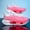 Bright Pink Color, variant on Men's Shoes Breathable Cushioned Tennis Shoes, Slip-On Closed Toe Black, US 9