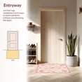 thumbnail image 3 of ODIKA 8' x 10' Machine Washable Non-Slip Area Rug, Middle Eastern Flower High Traffic Rug, Pink, 182839, 3 of 7