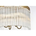 thumbnail image 5 of Elegant Lighting Harlow 16" Flush Mount in Satin Gold, 5 of 8