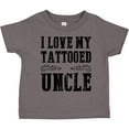 thumbnail image 3 of Inktastic I Love My Tattooed Uncle Boys Toddler T-Shirt, 3 of 5
