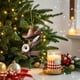 thumbnail image 5 of CaiYueKe Alphabet Christmas Ornaments, 26 Pc Set DIY Christmas Tree Letters, Acrylic Letter Pendants with Santa Hat Design, Xmas Decor for Tree Home Holiday Decorations, Acrylic Letters, 5 of 8