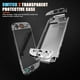 thumbnail image 3 of d2b For Nintendo Switch 2 Protective Case Gaming Console Transparent H3m PC Shockproof Cover, 3 of 5