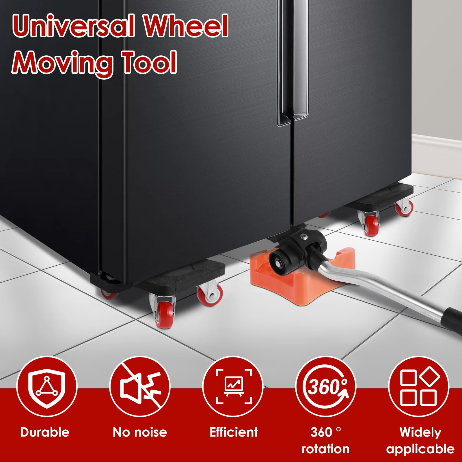 FUYGRCJ  Furniture Mover Tool Set 880LB Heavy Duty Furniture Lifter Labor-Saving Appliance Mover Sliders Easy Safe Large Furnitur