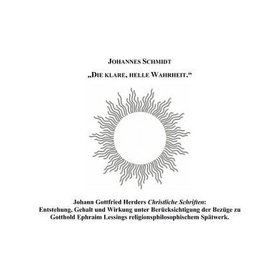 Die klare, helle Wahrheit, (Paperback)