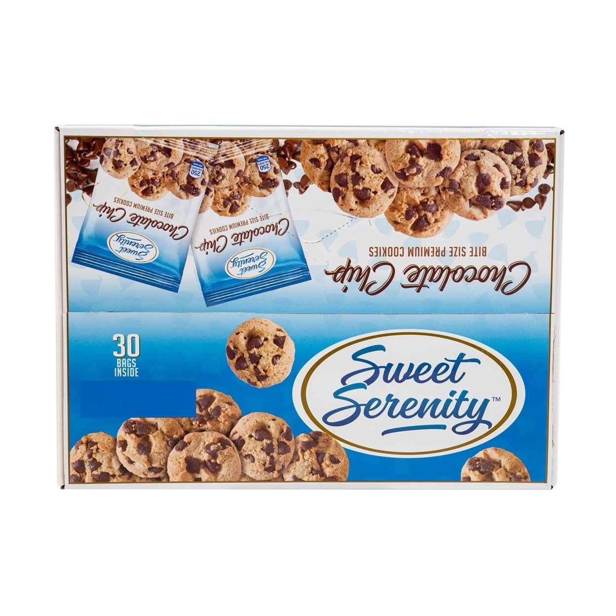 Sweet Serenity Premium Chocolate Chip Cookies (30 Count)