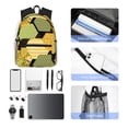thumbnail image 4 of Easygdp Bee honey Mochila Casual para Portátil, Mochila para Escuela, Viajes, Negocios, 4 of 6