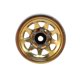 thumbnail image 3 of Steel 1.0 Beadlock Wheel Rim Wheel Hub For 1/24 Rc Car,yellow, 3 of 4