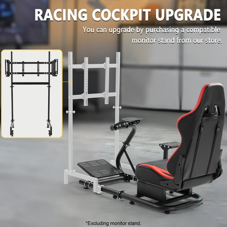 Marada Racing SIM Racing Cockpit Chair, Adjustable for Logitech