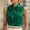 *Green, variant on Women's Satin Bow Knot Tie Neck Sleeveless Blouse,Solid Color Casual Tank Top for Office White,Women's Plus S